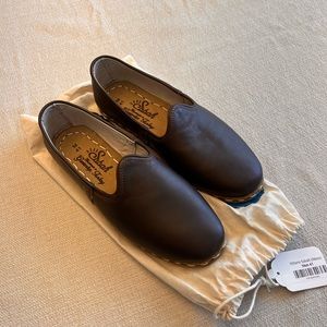 Men’s Brown Leather Sabah Shoes in Sabah Size 41 (Approximately US size 9-9.5)